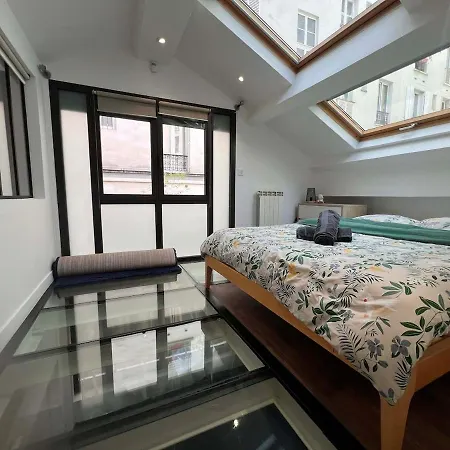 Parisian Loft 120 M2 - Stylish - 10th Apartment