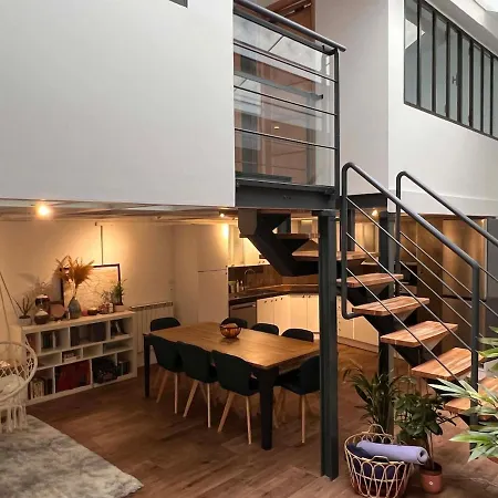 Apartment Parisian Loft 120 M2 - Stylish - 10th Paris